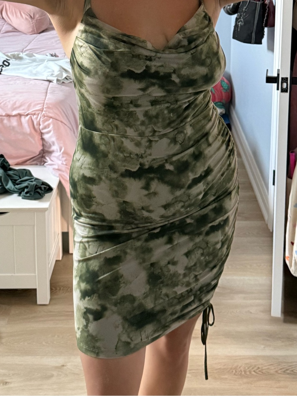 Green dress
